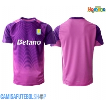 Camisa de time de futebol Aston Villa Goleiro Replicas 3º Equipamento 2025-26 Manga Curta